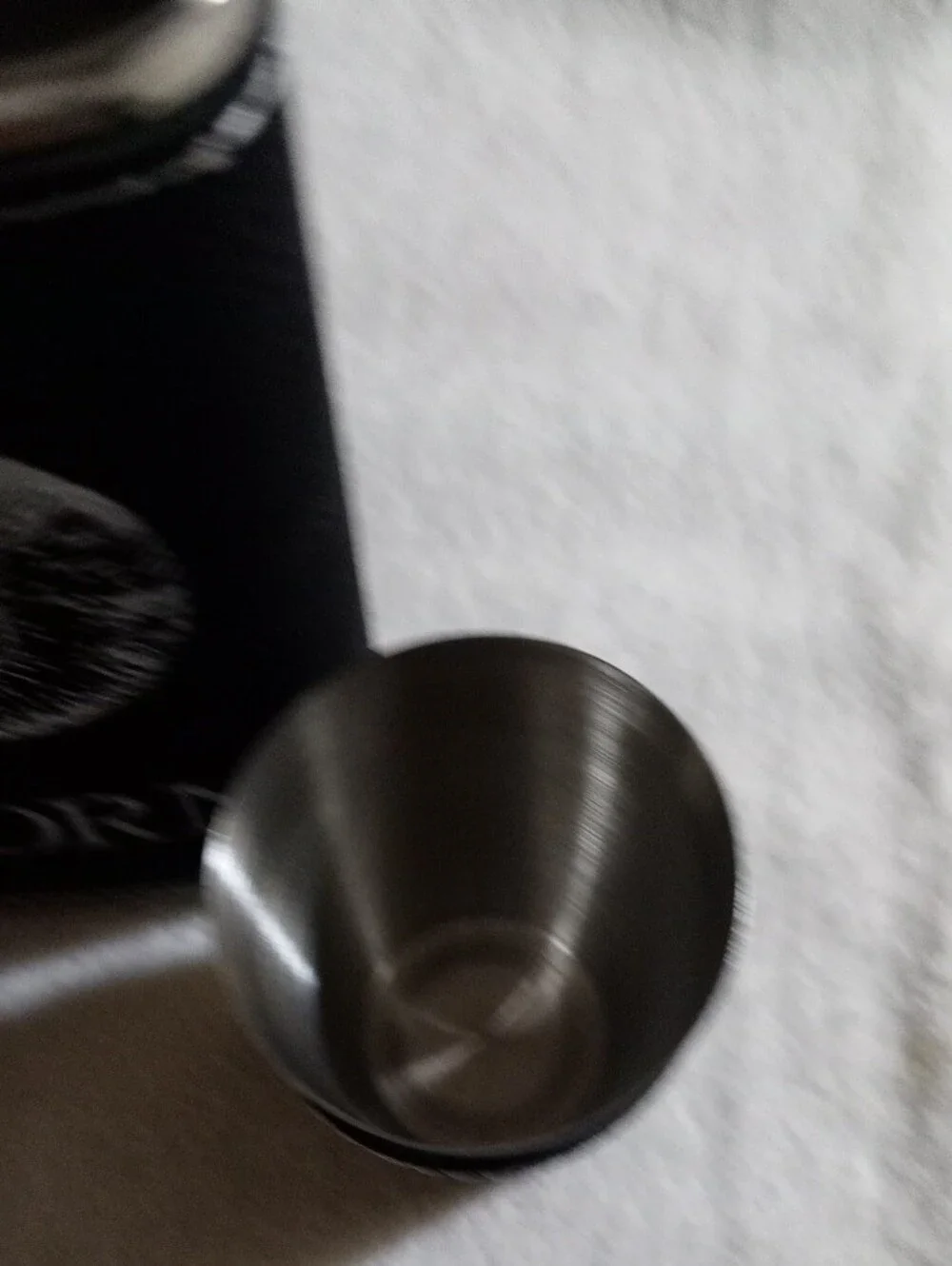 BIGHORN Black Leather Stainless Steel Flask Set